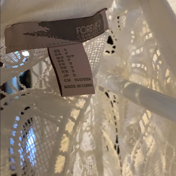 White forever 21 lace dress - Picture 4 of 4